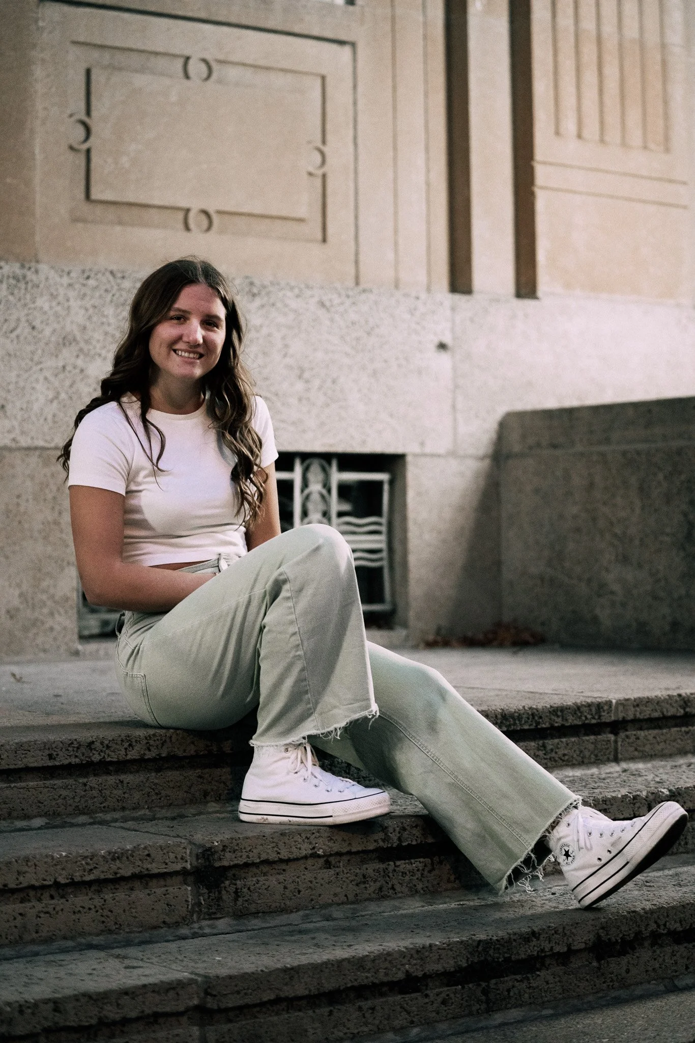 Senior graduation portrait 06